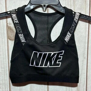 Nike Women's‎ Victory Compression HBR Strappy Sports Bra Size Small. Black/White